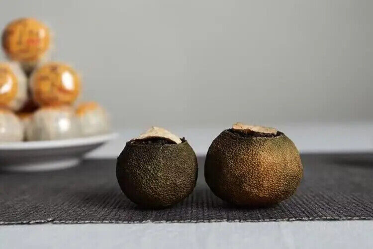 Famous Old Tangerine Ripe Puerh 500g Dried Green Orange Peel Puer Tea Ball
