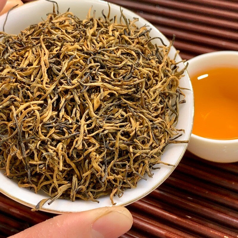 Fruity Bulk Tea Wuyi Jinjunmei Black Tea Yellow Buds New Tea Loose Tea 500g Main image