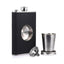8oz Stainless Steel Folding Alcohol Portable Flagon Hip Flask Wine Pot Whiskey