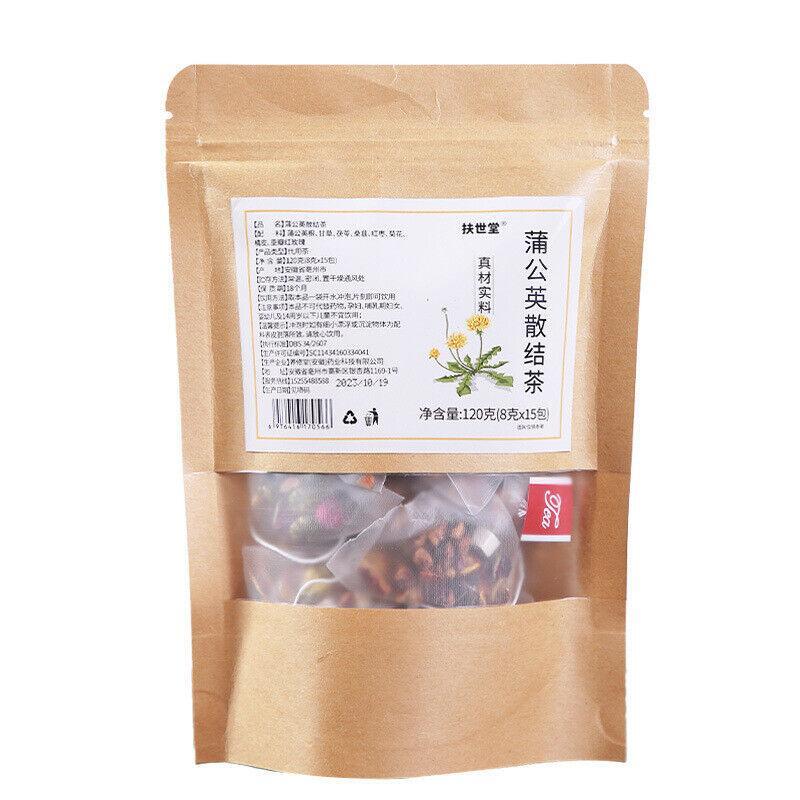 High quality natural Fu Shi Tang Dandelion Root Licorice Poria Tea Bag Secondary image