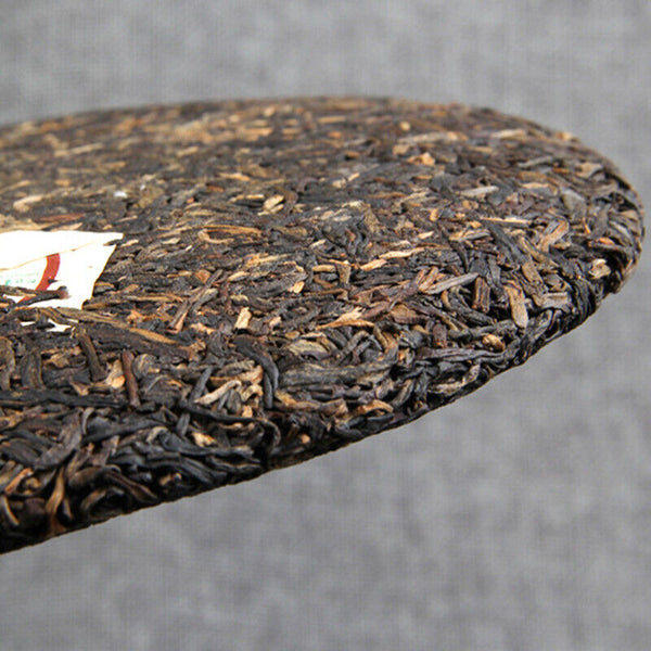 HelloYoung Big Leaf Pu-erh Green Tea Cake Health Care Natural 400g Yunnan Old Pu'er Raw Tea