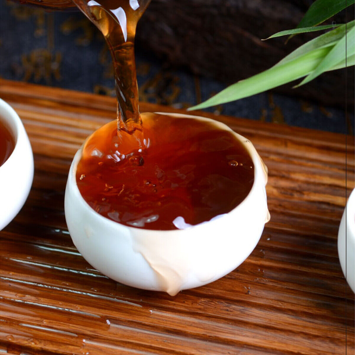 357g/12.59oz  Original Seven Sub-cake Puer Black Tea Aged Flavor Ripe Pu-Erh Tea