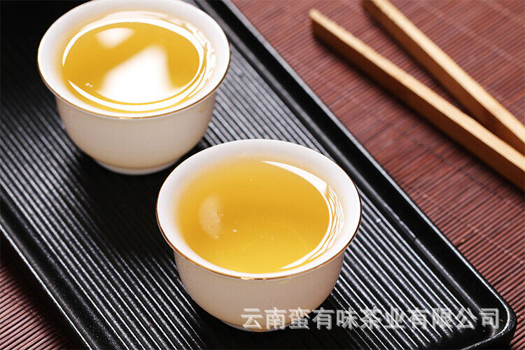 HelloYoung 250g Yunnan Pu'er Tea Xigui Golden Leaf Raw Brick Raw Tea Pu'er Tea Brick Tea