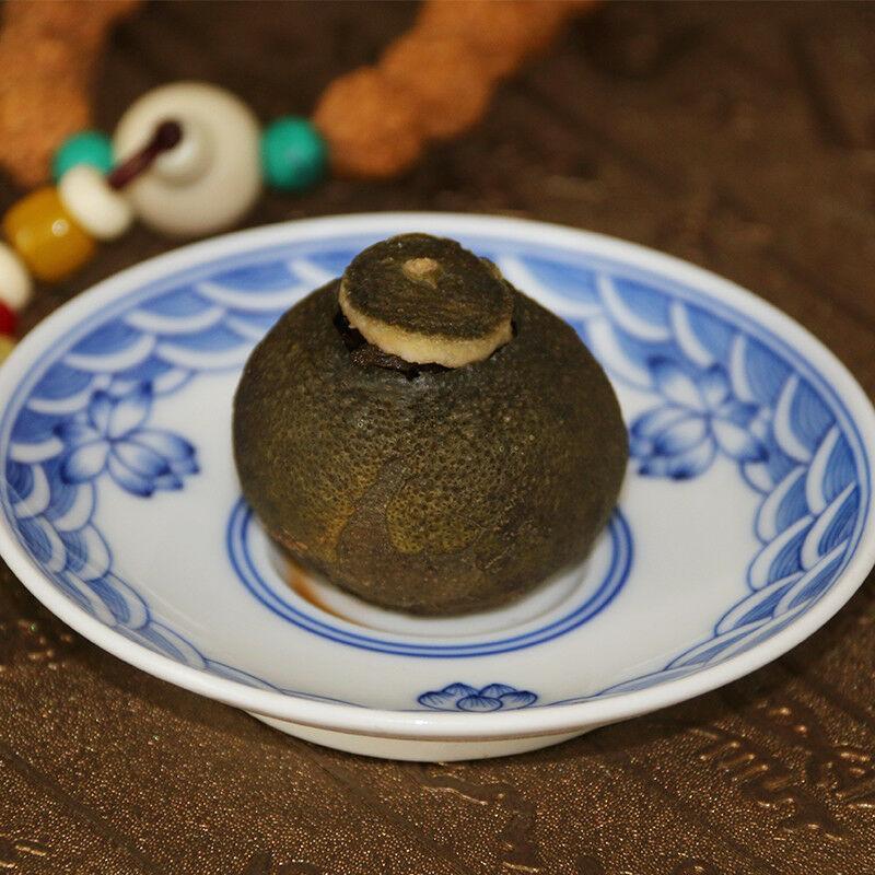 Xiao Qing Gan Green Orange Peel Ripe Puer Tea Secondary image
