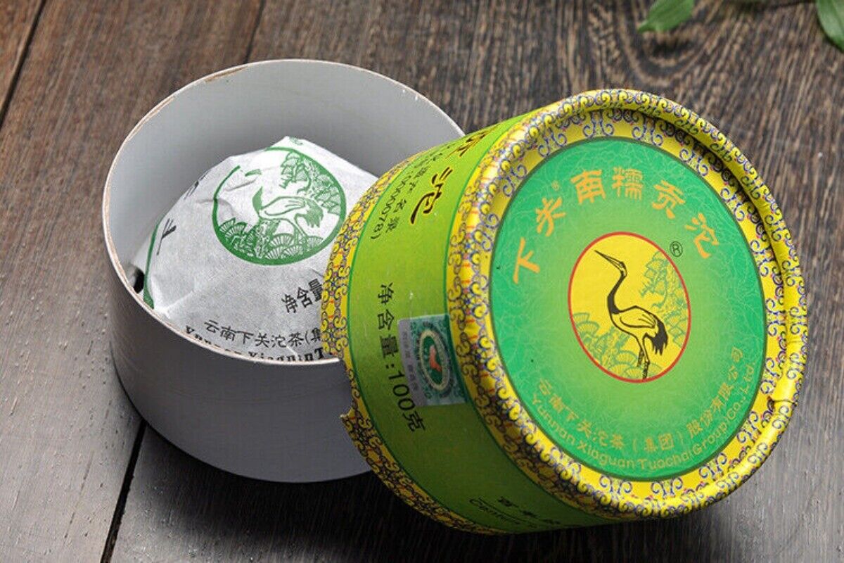 HelloYoung NanNuo Mountain Tribute Tuocha * Xiaguan Raw Puer Tea Pu'er Pu Erh 100g