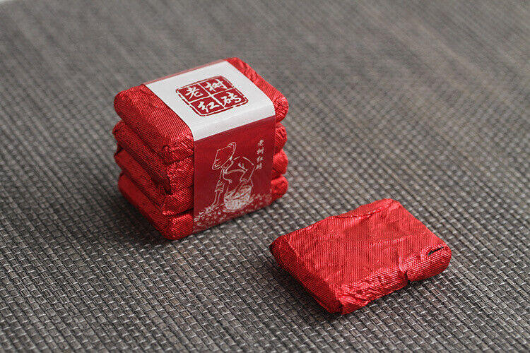 HelloYoung 500g Yunnan Fengqing Kung Fu Black Tea Dian Hong Xiao Tuocha Golden Square Brick