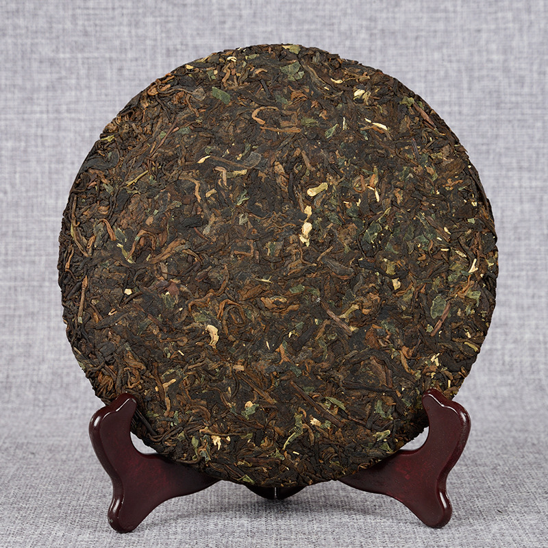 HelloYoung 357g Yunnan Pu-erh Ripe Tea Cake Gnocchi Seven Cakes Ripe Tea Cake Pu-erh Cake Secondary image