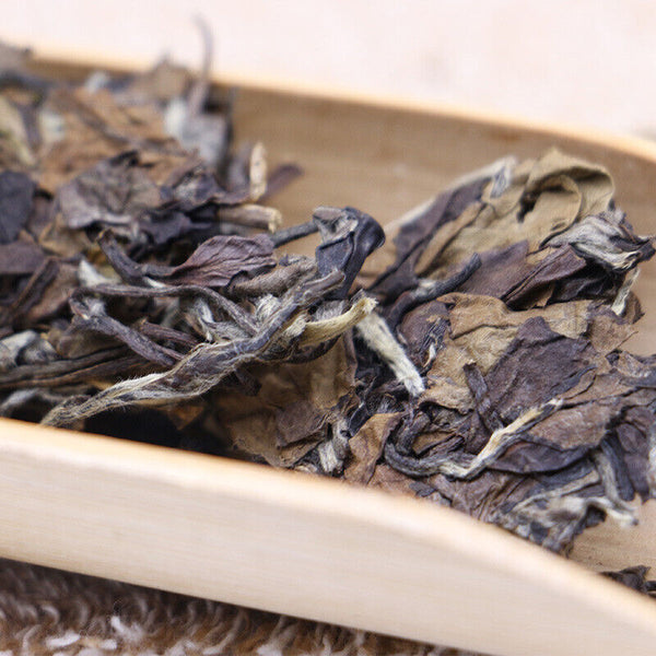 HelloYoung Fragrant White Tea Cake Chinese Tea 350g Premium Fuding White Tea Shoumei Date