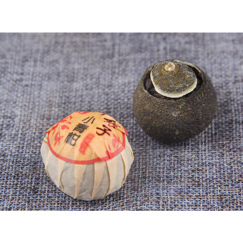 500g Healthy Drinks, Xin Hui Chen Pi Pu'er Tea,Gift Tea Xiao Qing Guan Pu'er Tea