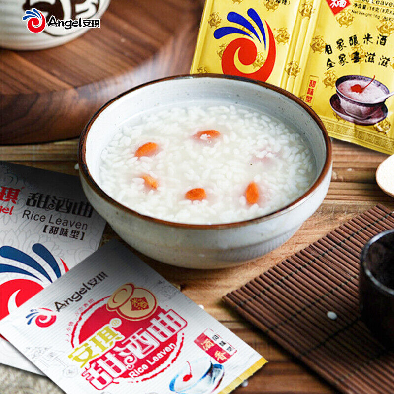 Sweet Rice Wine Yeast for Homemade Fermented 20 Bags] Angel Brand Rice Leaven Main image