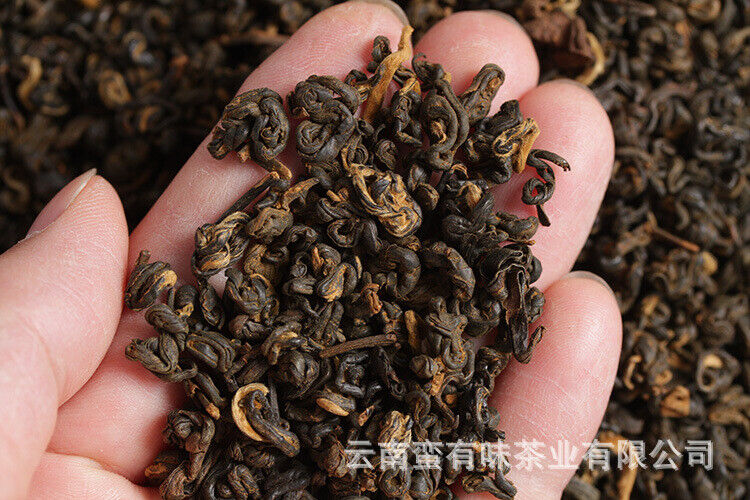 HelloYoung 350g/can Fengqing Flower and fruit aroma golden snail Dian Hong tea (two leaves)