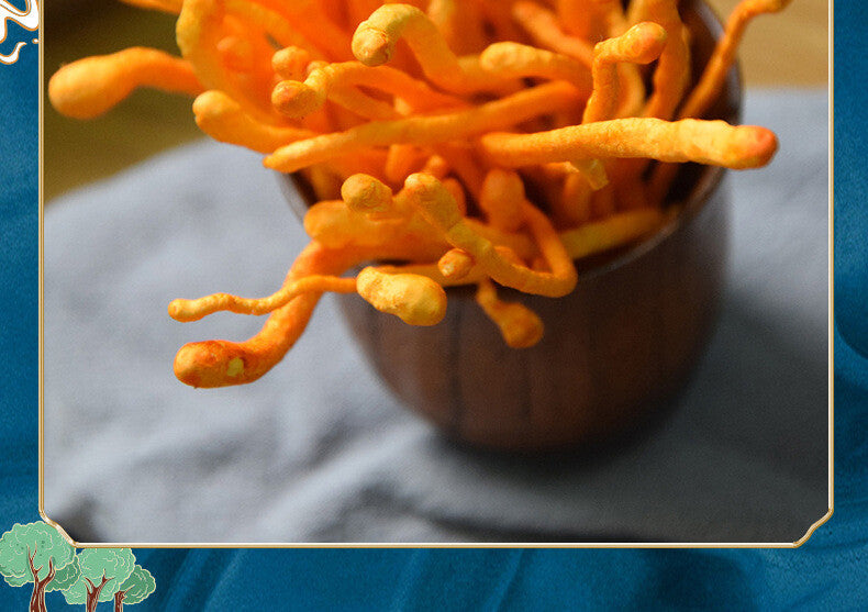 250g Organic Dried Cordyceps Flower Spore Head Sulfur free North Cordyceps Fresh