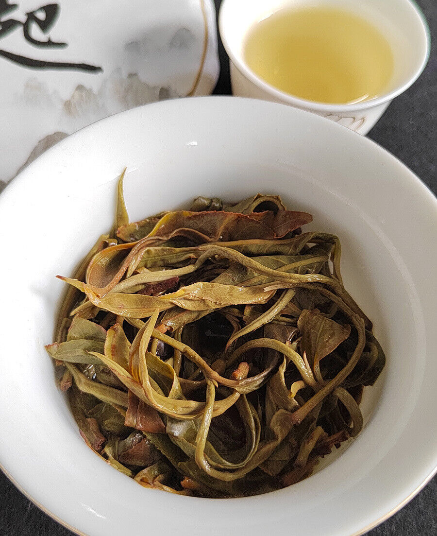 HelloYoung 357g Old Banzhang Raw Tea Banzhang Pu'er Raw Tea Cake Yunnan Old Tree Tea