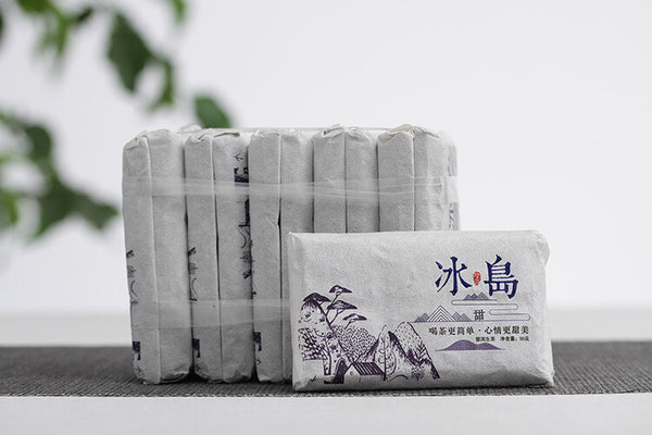 Icelandic Sweet Old Tree Puerh Raw Tea Brick 50g Yunnan Puerh Tea