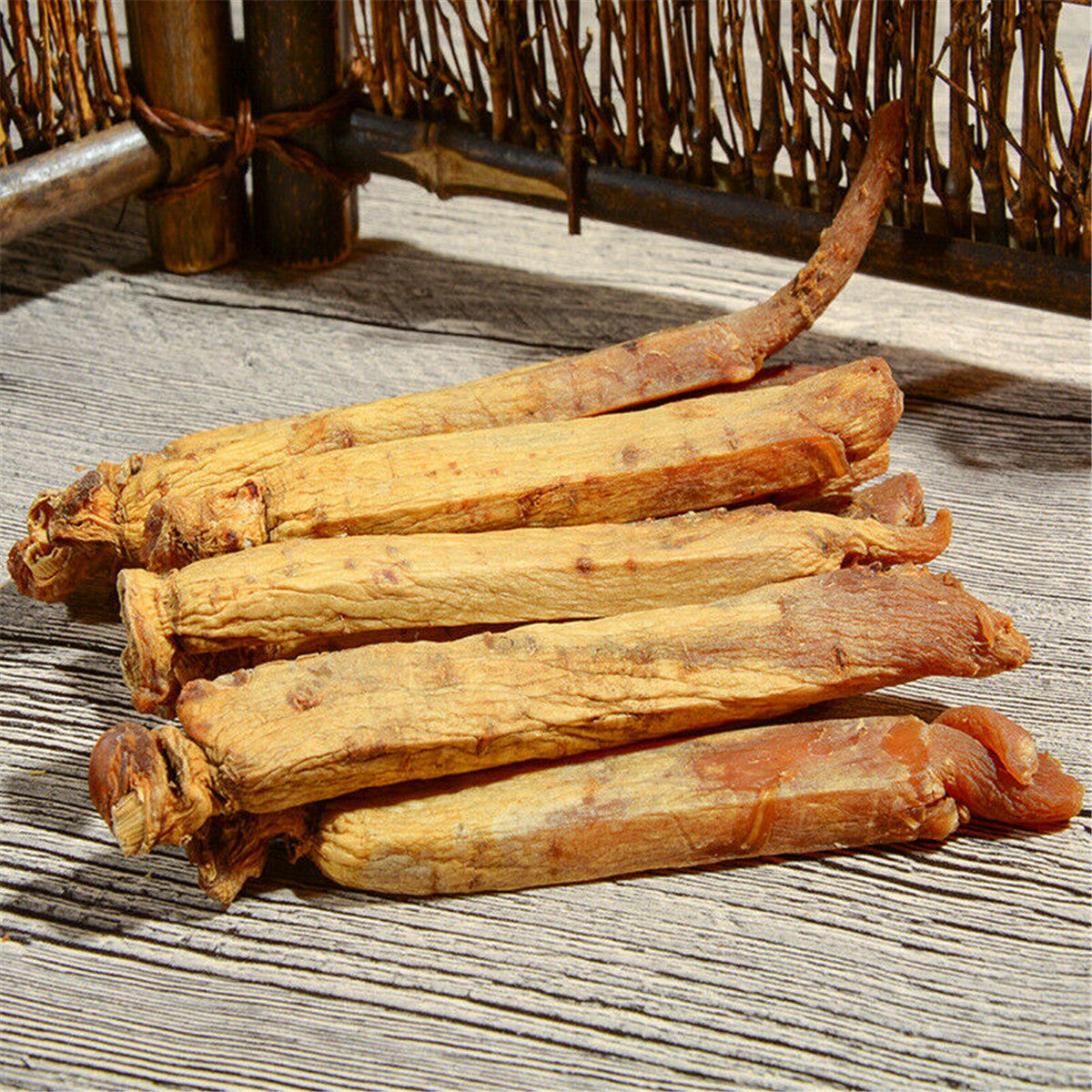 10 Years Dry Ginseng Root Herbal Tea Health Chinese Herbs Red Ginseng Root Main image