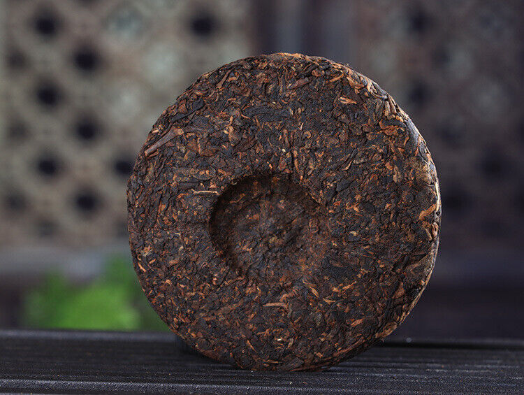 HelloYoung 100g Banzhang Golden Bud Puerh Ripe Tea Cake Aged Ripe Yunnan Puerh Tea Leaves