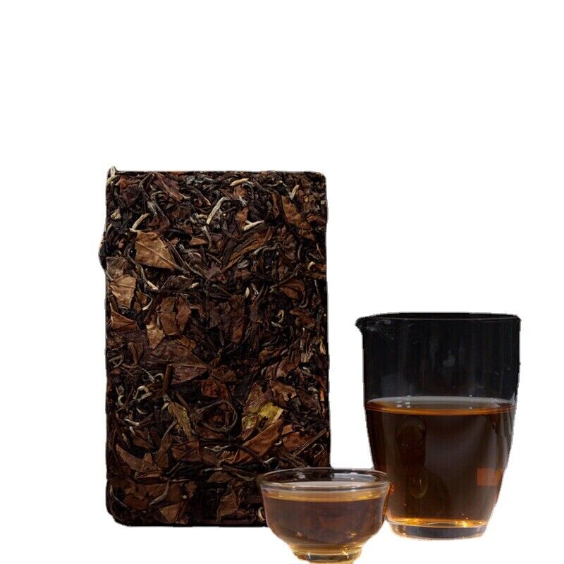 HelloYoung 250g Fuding White Tea High Mountain Sun Date Fragrance Old Shoumei Tea Brick Main image