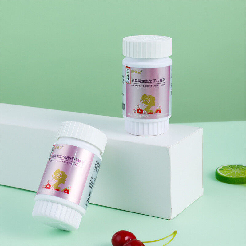 Cranberry Probiotic Tablets Chewable Female Intimate Probiotic Tablets Secondary image