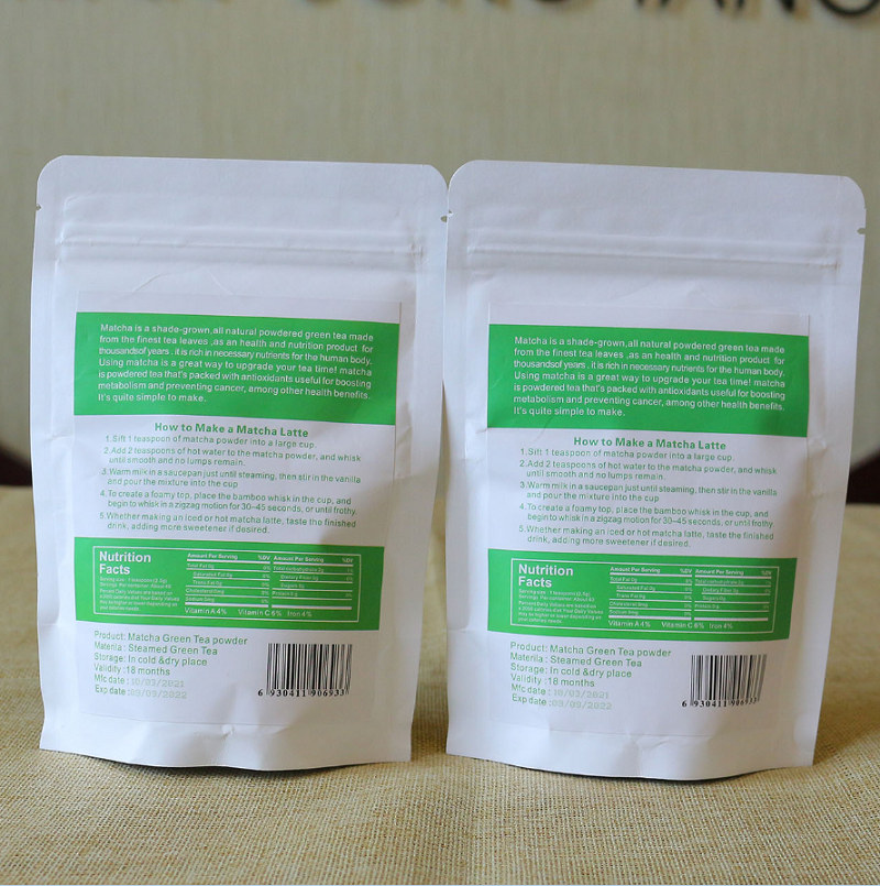 100% Natural Matcha Powder Instant Organic Matcha Green Tea Manufacturer Secondary image