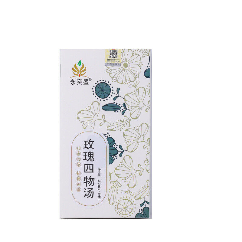 Rose Siwu Soup Women's Tea Eight Treasure Soup Red Date Goji Reishi Hawthorn