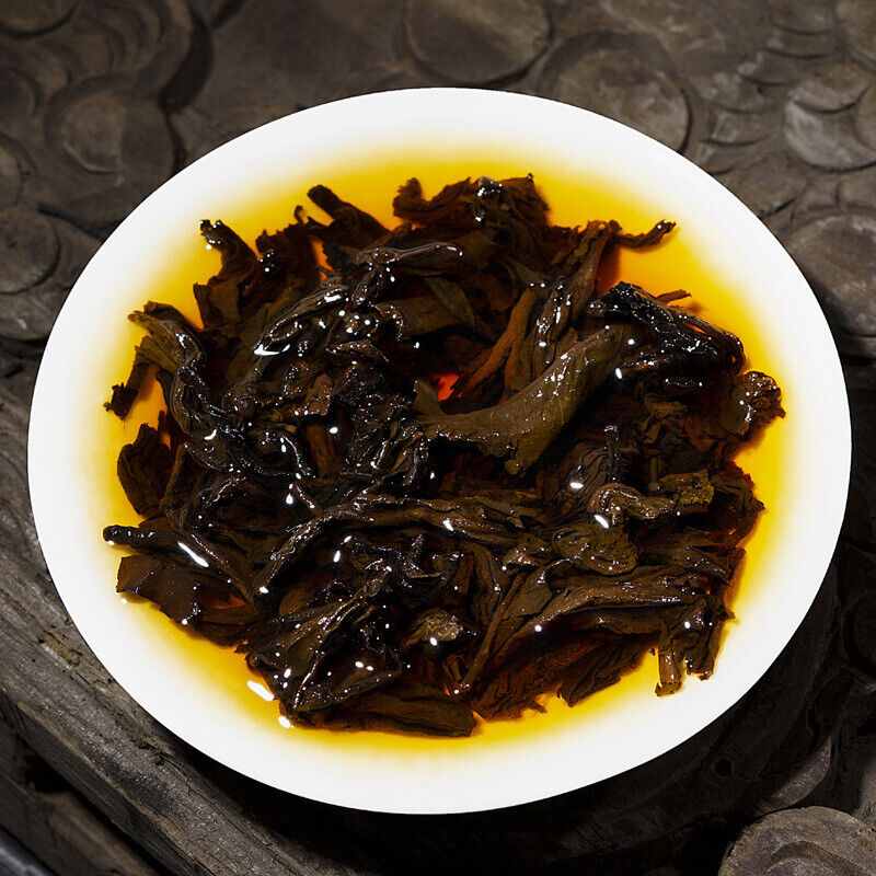 HelloYoung Lao Banzhang Puerh Ripe Tea Cake Menghai Brown Mountain Seven Cakes 357g/12.59oz