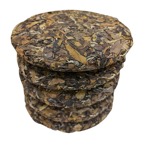 HelloYoung Alpine White Tea Fujian Fuding White Tea Gong Mei 350g Tea Cake White Peony