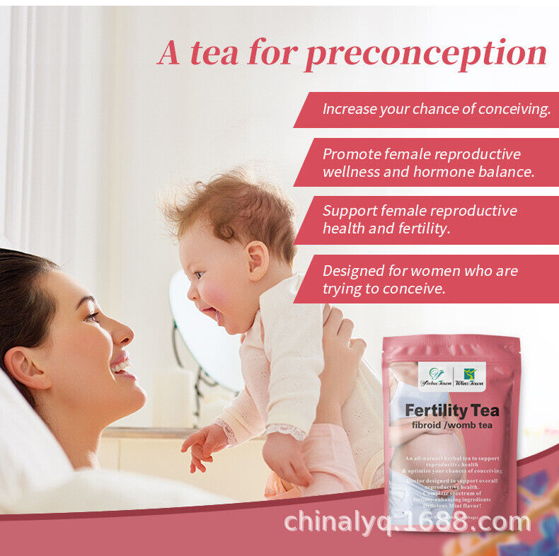 Fertility Tea Man Women Female Fibroid Womb Detox Tea 3g*30bags Healthy Drink