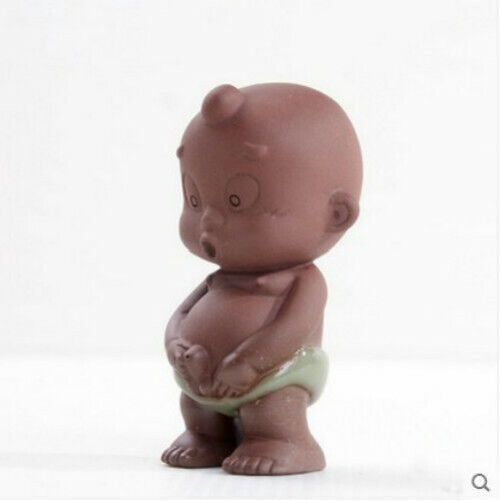 Tea Pet Ornament Tea Decoration Chinese Folk Art Purple Clay Decoration Crafts