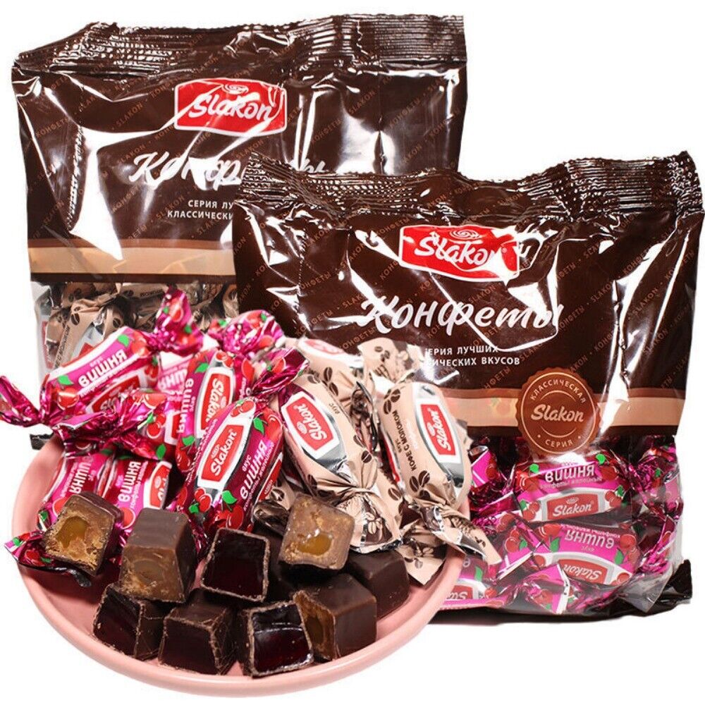 Cherry Chocolate Filled Soft Candies Sweet Gourmet New Year Gift Main image