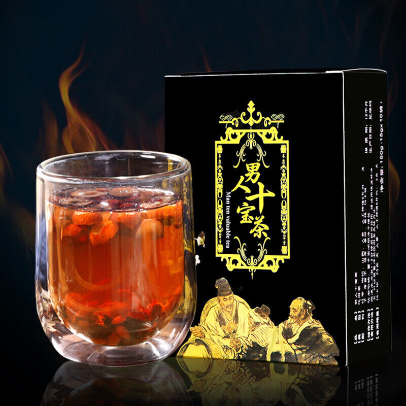 Ten Treasures Tea Man Tea Ginseng Five Treasures Tea Yellow Essence Tea Bags Main image