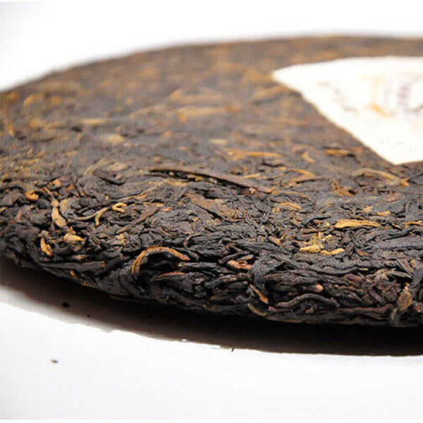 HelloYoung TeaPu-Erh Tea Cake Ancient Tree Black Tea Gift 357g Yunnan Puerh Tea 7598 Ripe