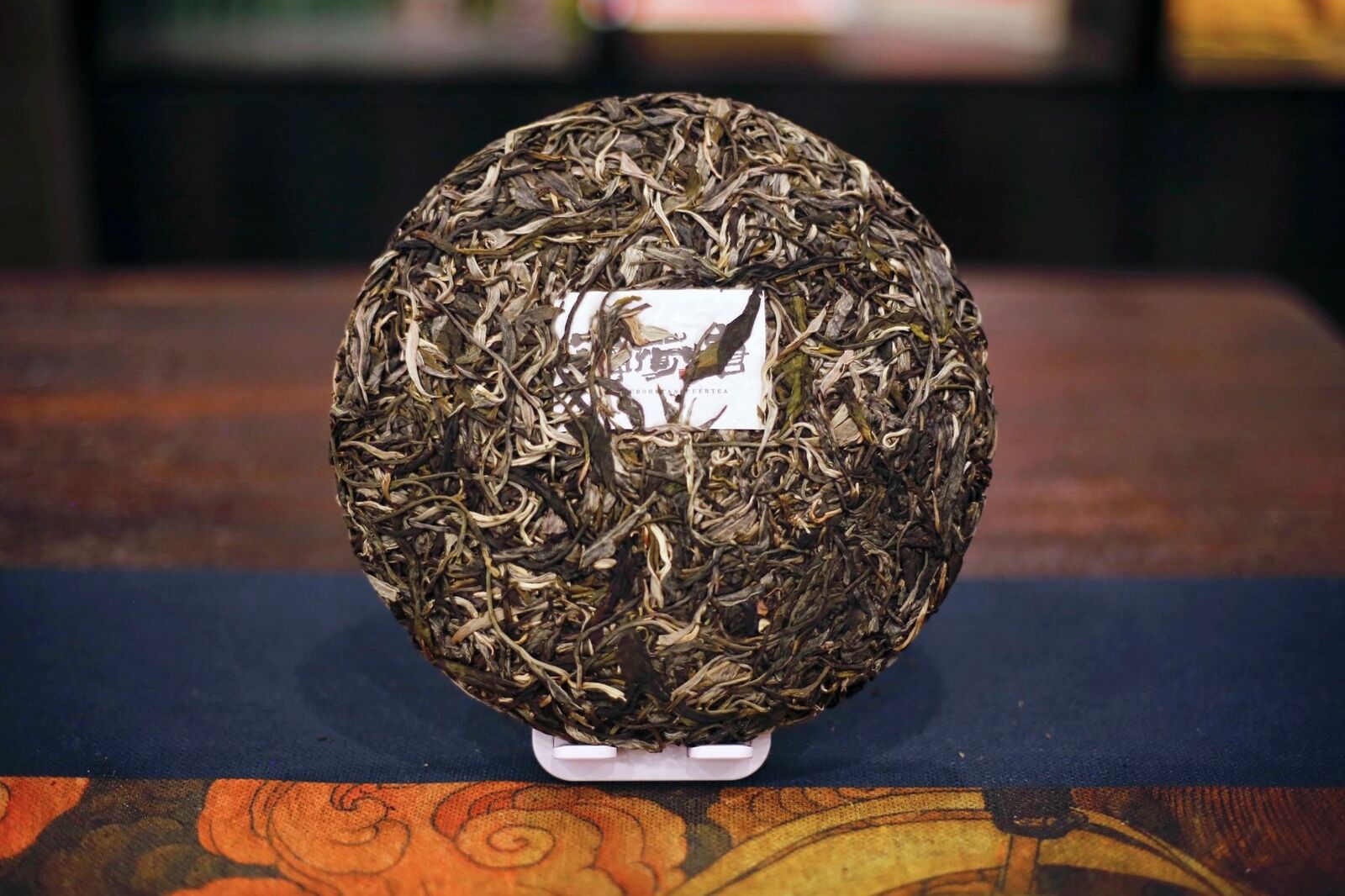 HelloYoung 357g Yunnan Pu'er Tea Raw Tea Mint Hetang Cake Tea Healthy Organic Tea