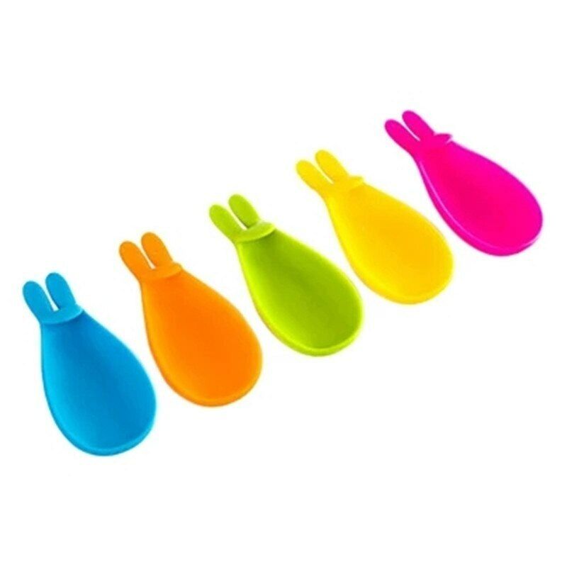 Silicone Rabbit Hanging Tea Bag Holder Tea Strainer Filter Tea Diffuser Tool