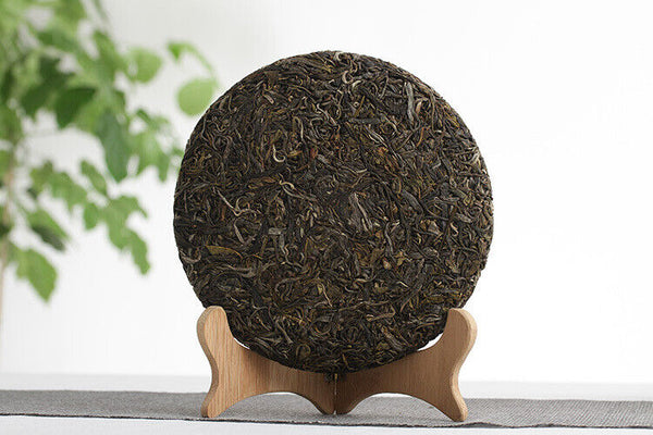 HelloYoung 357g Yunnan Pu-erh Tea Banzhang Green Cake Big Tree Old Tree Pu-erh Raw Cake Tea