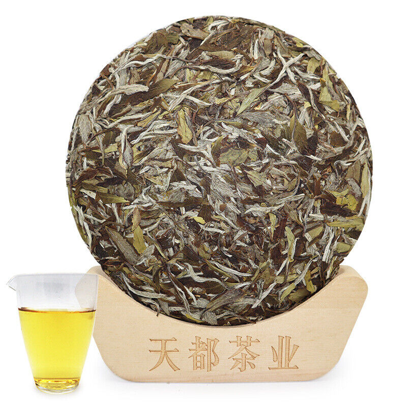 HelloYoung 300g Fuding white tea white peony tea cake Panxi Ming Qian spring tea Secondary image