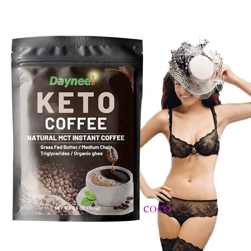 KETO Slimming Coffee Natural Instant Diet Weight Loss Meal Replacement Powder