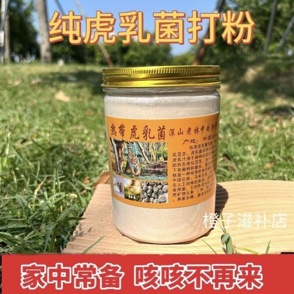 Tiger Milk Mushroom Powder 250g Pure Authentic Premium Natural Organic Main image