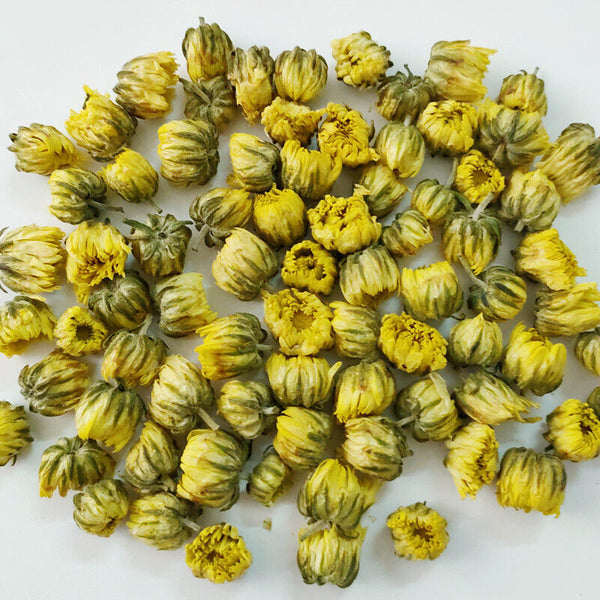 HelloYoung Plum Chrysanthemum Hang White Chrysanthemum buds flower tea bulk 17.6oz