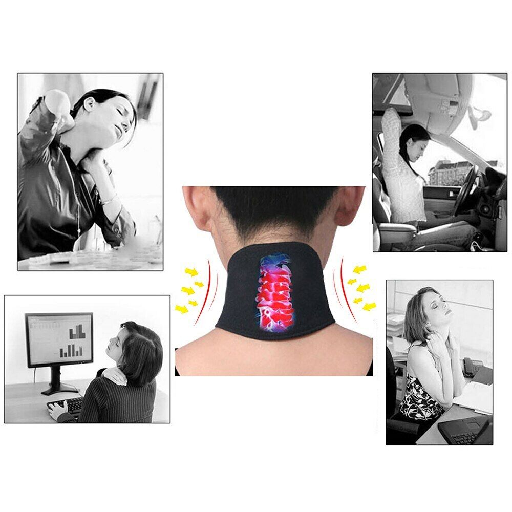 Neck Support Massager Self-heating Neck Belt Protection Heating  Body Massager