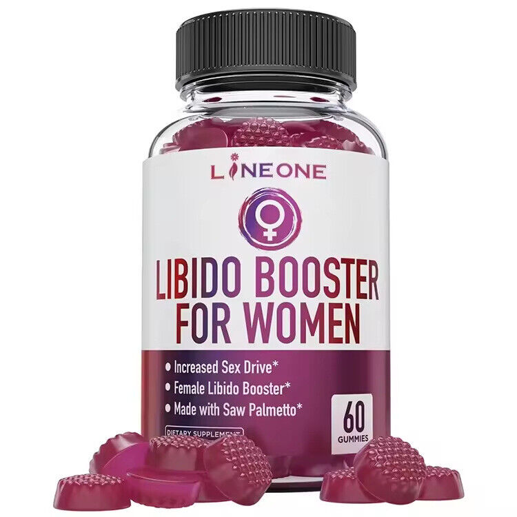 Hormone Balance Female Libido Booster Gummies - Sugar-Free, 60 Chewable Gummies