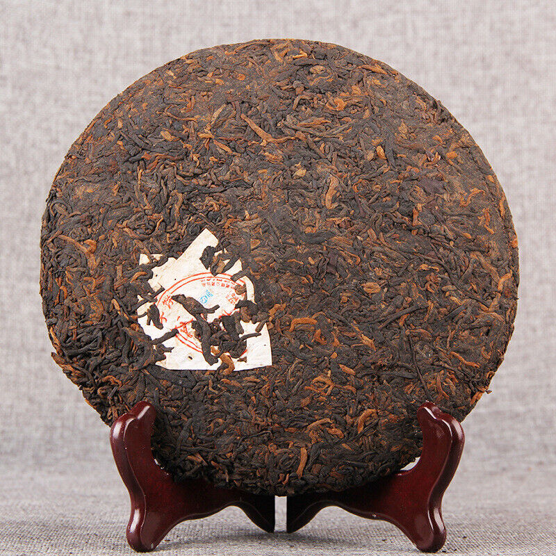 357g Pu-Erh Ripe Tea Ancient Tree Pu'er Black Tea Handamde Craft Healthy Drink Secondary image