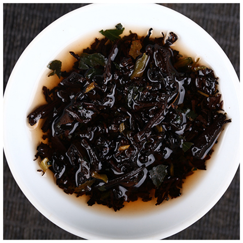 HelloYoung Pu-erh Ripe Tuo Loose Yunnan Pu-erh Tea Leaves Mini Small Tuo Tea 500g/1.1lb