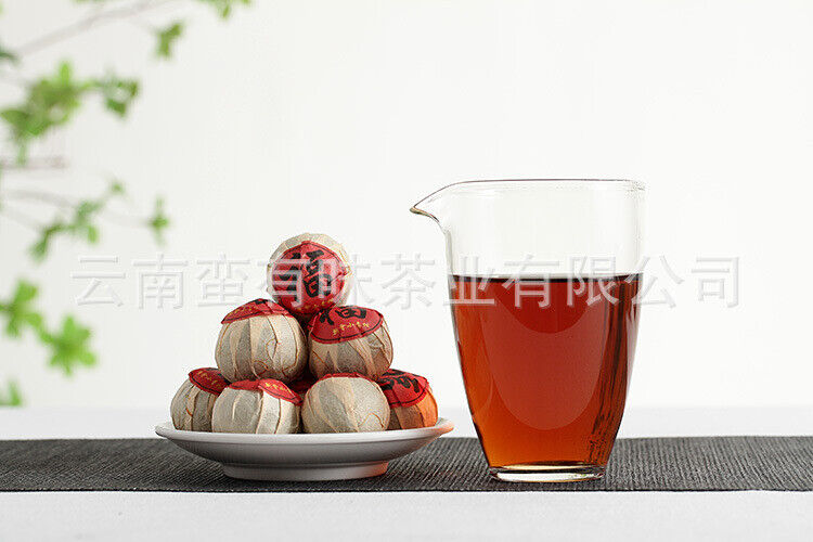 HelloYoung 500g Xinhui Xiaoqingkang Pu'er tea ( Fu Zi ) Xiaoqingkang ripe tea tea leaves