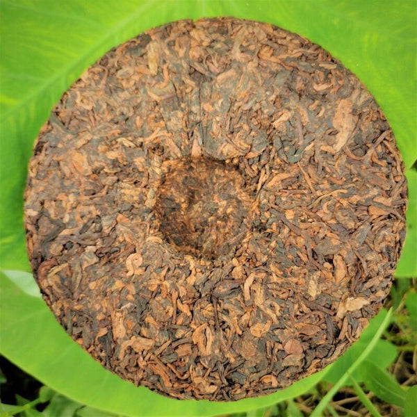 Banzhang Fermented Pu Er Tea Organic Qizi Cha bing Puer Tea Cake 357g/12.59oz