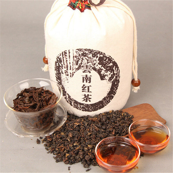 Dian Hong Tea 1000g Yunnan Crested Honey Rhyme Golden Screw Red Tea Dianhong Tea