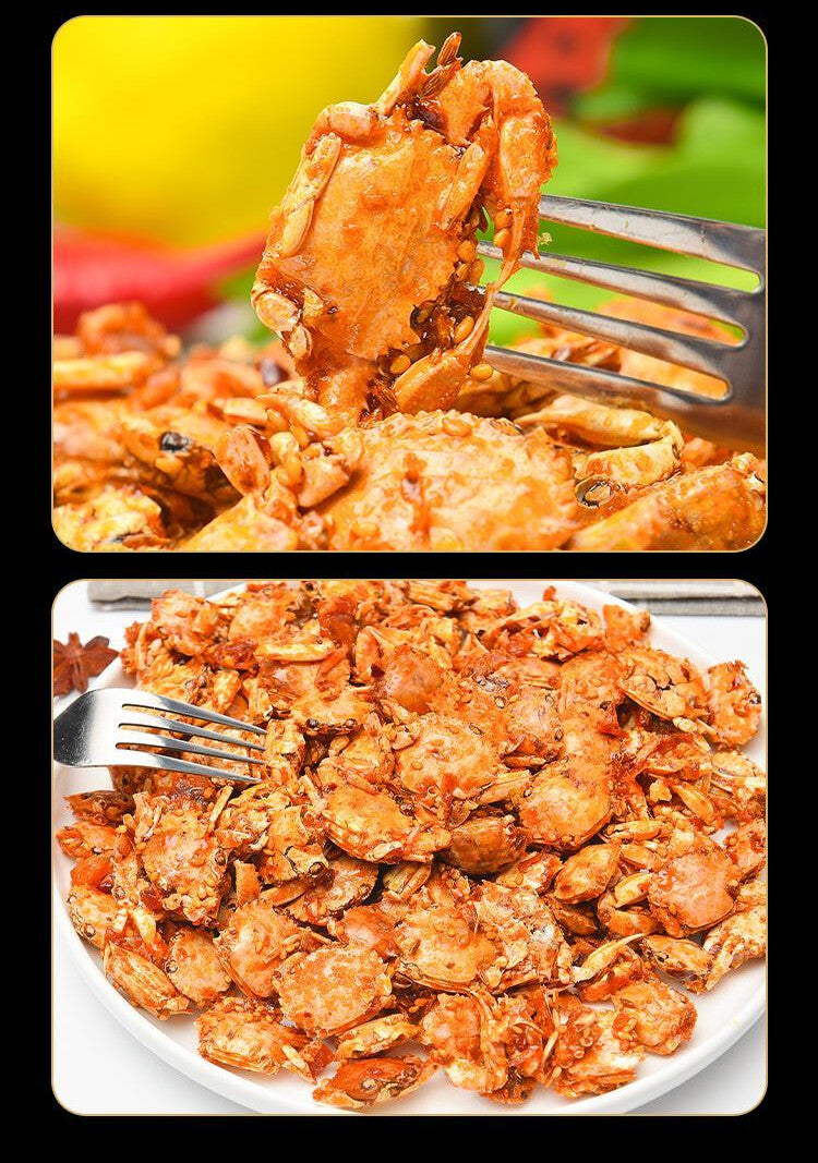 Spicy Crab Crispy Meat Crab Ready-to-eat 85g/Bag Cooked Snack Spicy Seafood Crab