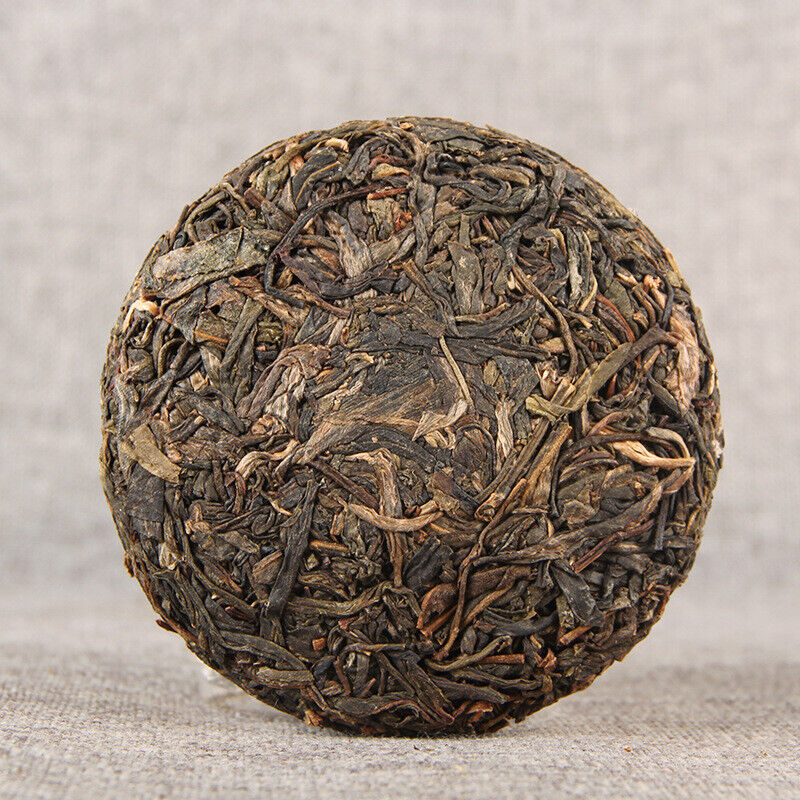 Organic Raw Puer Tea Cake WuLiangShan Raw Puer Tea Cake Natural Tea 100g/3.52oz Secondary image