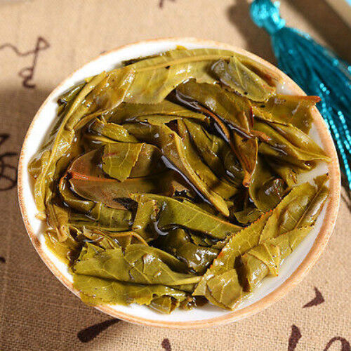 357g cha Pu-erh Tea Cake Green Tea Yunnan Menghai Puer Tea Chinese Sheng Cha 普洱茶