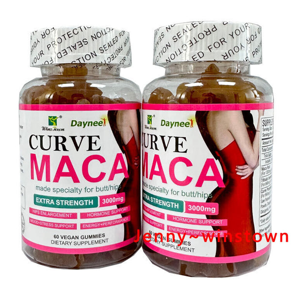 Curve Maca Gummies  3g* 60 pcs/bottle Butt Enhancement Gummy
