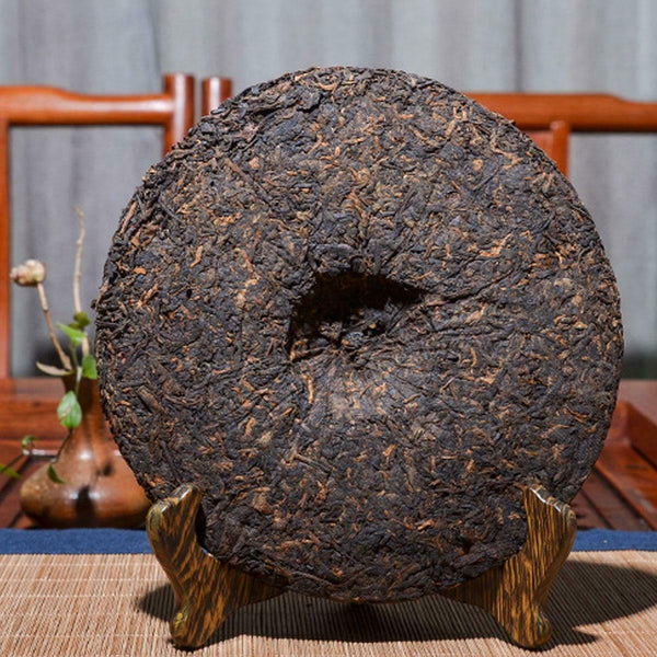 HelloYoung 357g Top Grade Ripe Pu erh Tea Yunnan Palace Tea Collection Puer Cooked Tea Cake